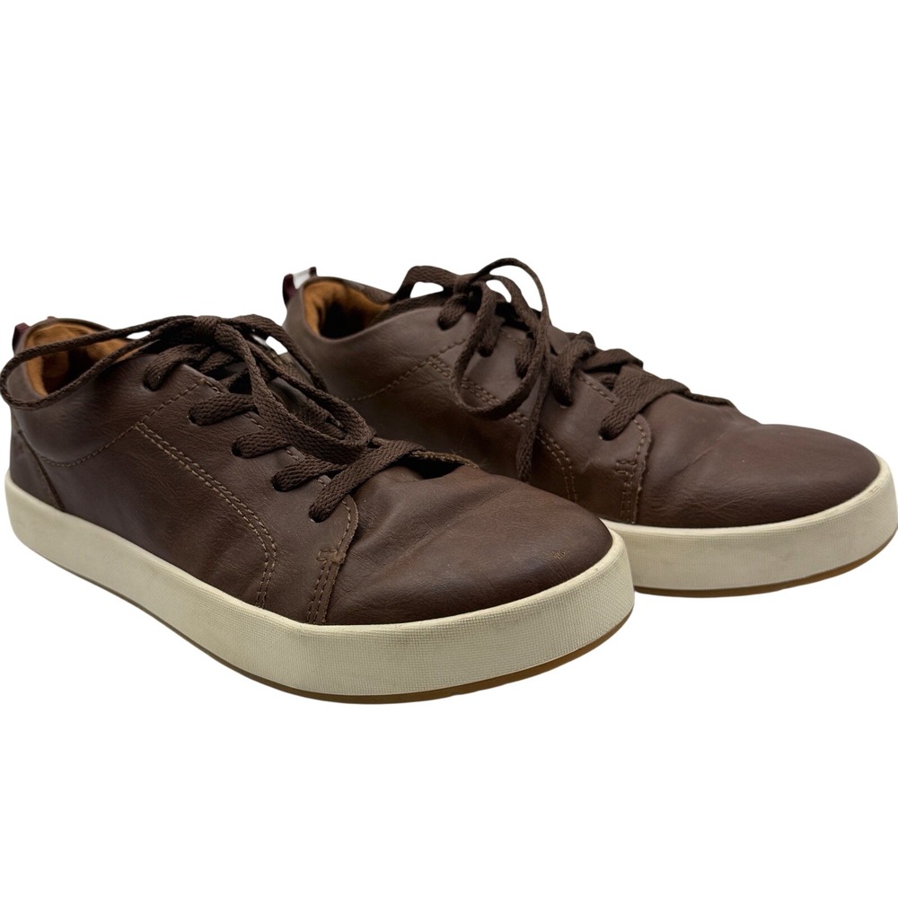 Sperry Top Sider Cruise Boys Brown Sneakers Size 2M